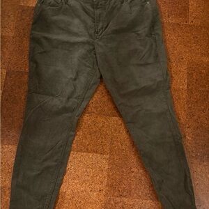 OLD NAVY Women's Olive Skinny Corduroy pants